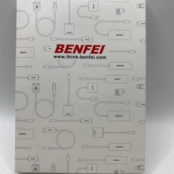 USB C to HDMI DisplayPort Adapter BENFEI 3 Foot Long Gray Braided Cable