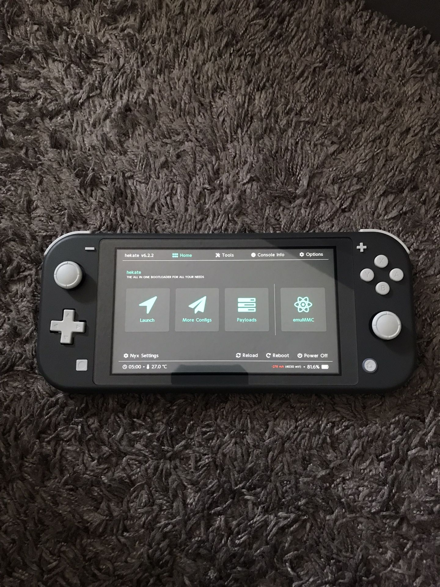 Nintendo Switch Lite With CFW Mod - 128GB Micro SD Card With Mario Games