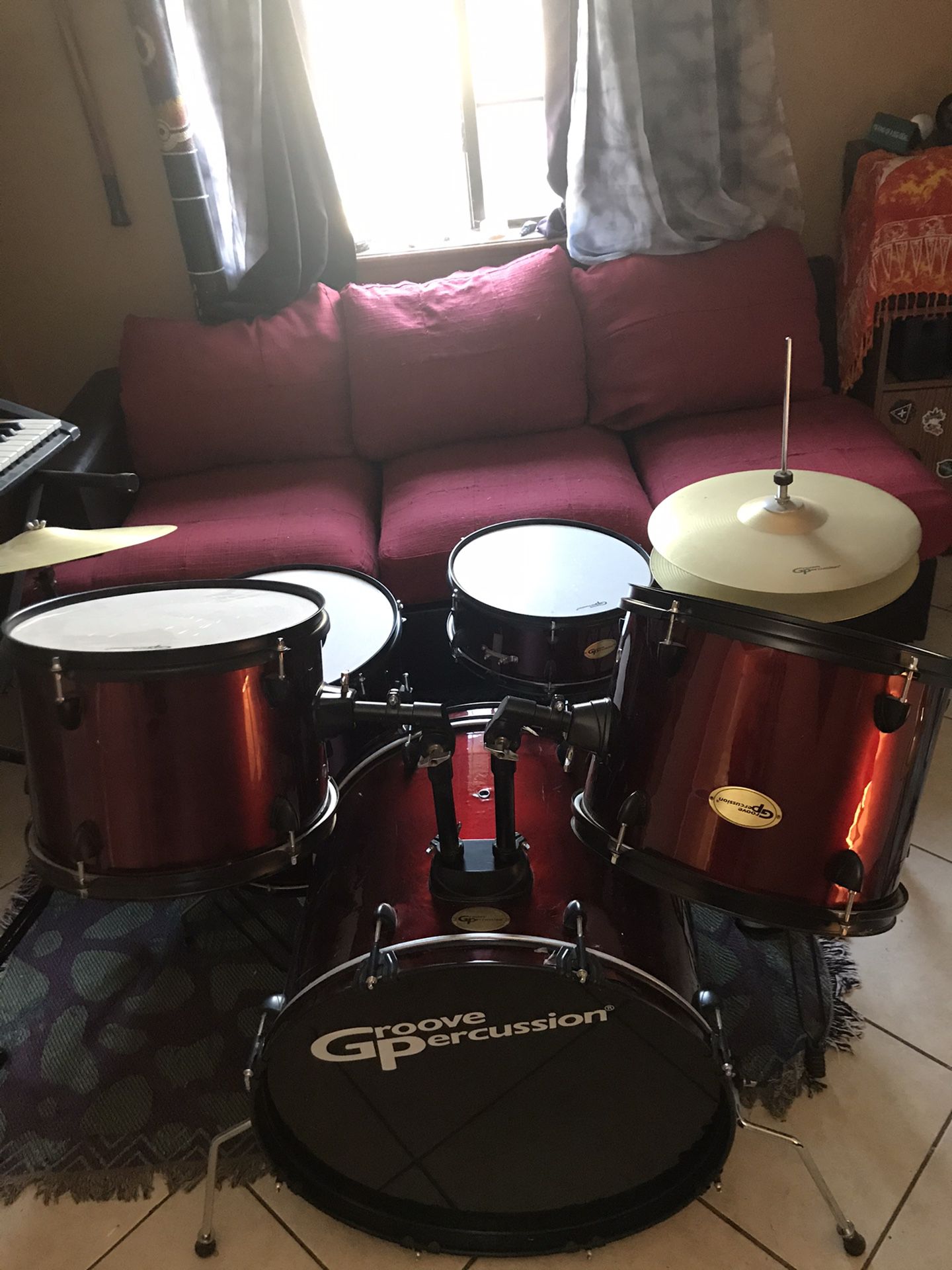 Groove Percussion 5-piece Drum Set