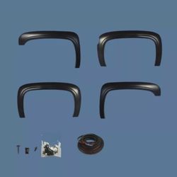 Paintable OE Style Fender Flares Set For 07-13 Chevy Silverado 1500 Short Bed