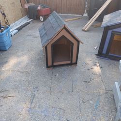 Handmade dog house