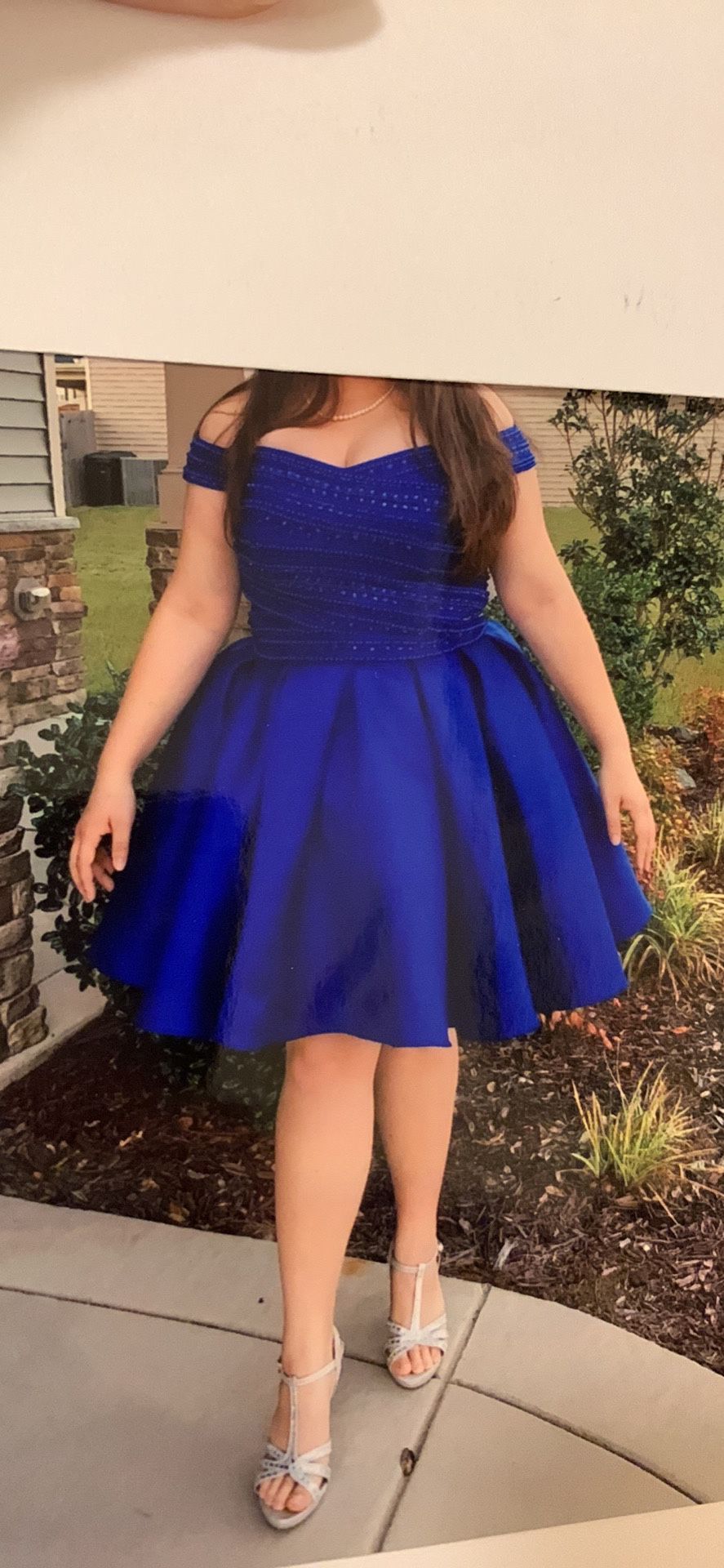Blue Formal Prom Dress