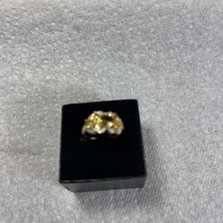 Gorgeous Woman 14 Yellow  Over Solid Sterling Sliver  Diamond Ring 2.5 Cute Citrine  Size 7 