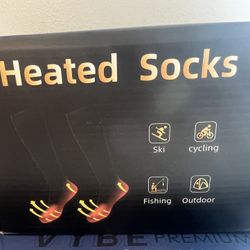 Heated Socks For Men/ Women- Brand New - Unopened In Box
