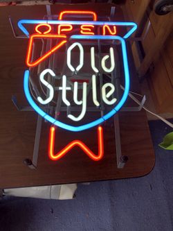 Old style neon