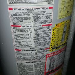 kennore 4o gal eater heater eorks great 