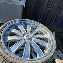 26s Rims 5x139.7 Bolt Pattern 
