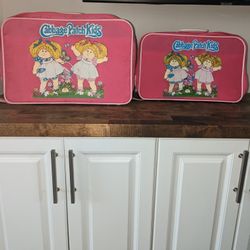 2 Vintage Cabbage Patch Suitcases 