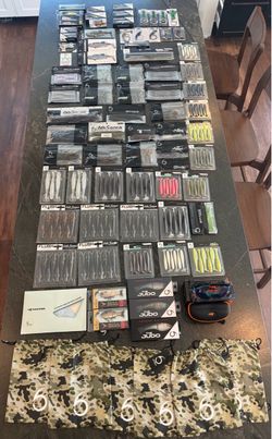 6th Sense Fishing Lot Of 83 Pieces Swimbait Judo Soft Plastic Jigs See Pics