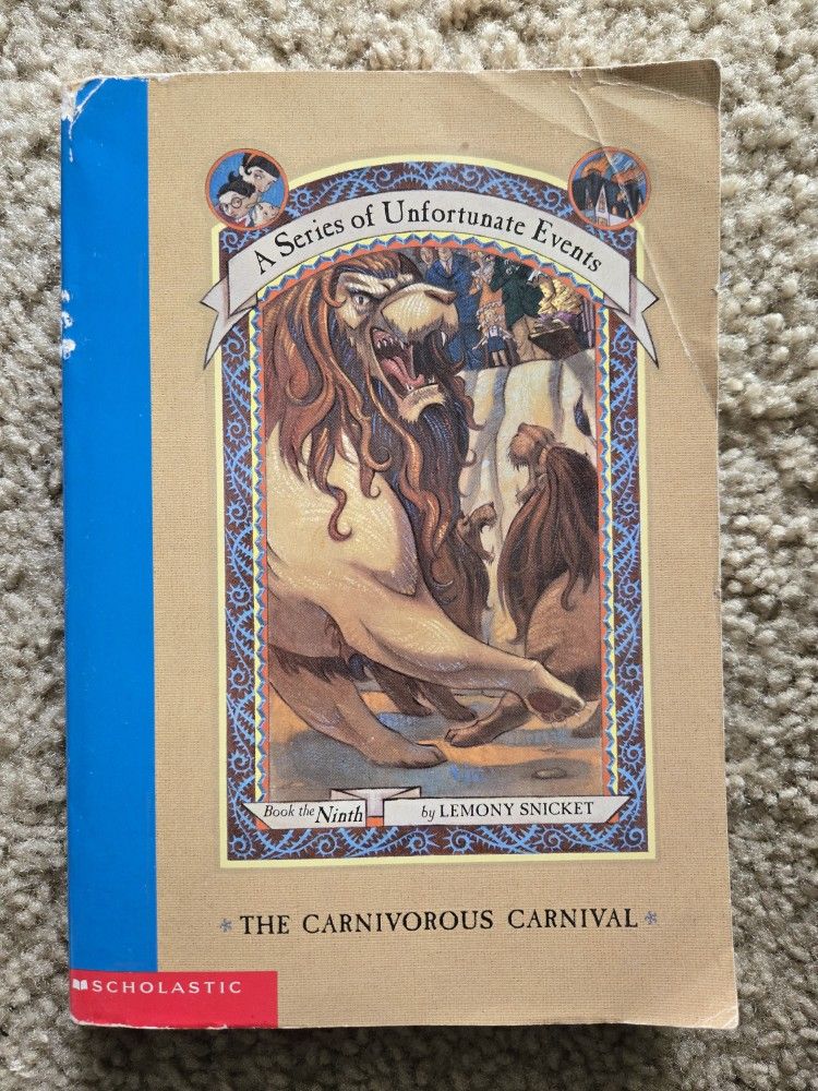 The Carnivorous Carnival, A Series of Unfortunate Events Book #9 - Lemony Snicket (Paperback, 2003)