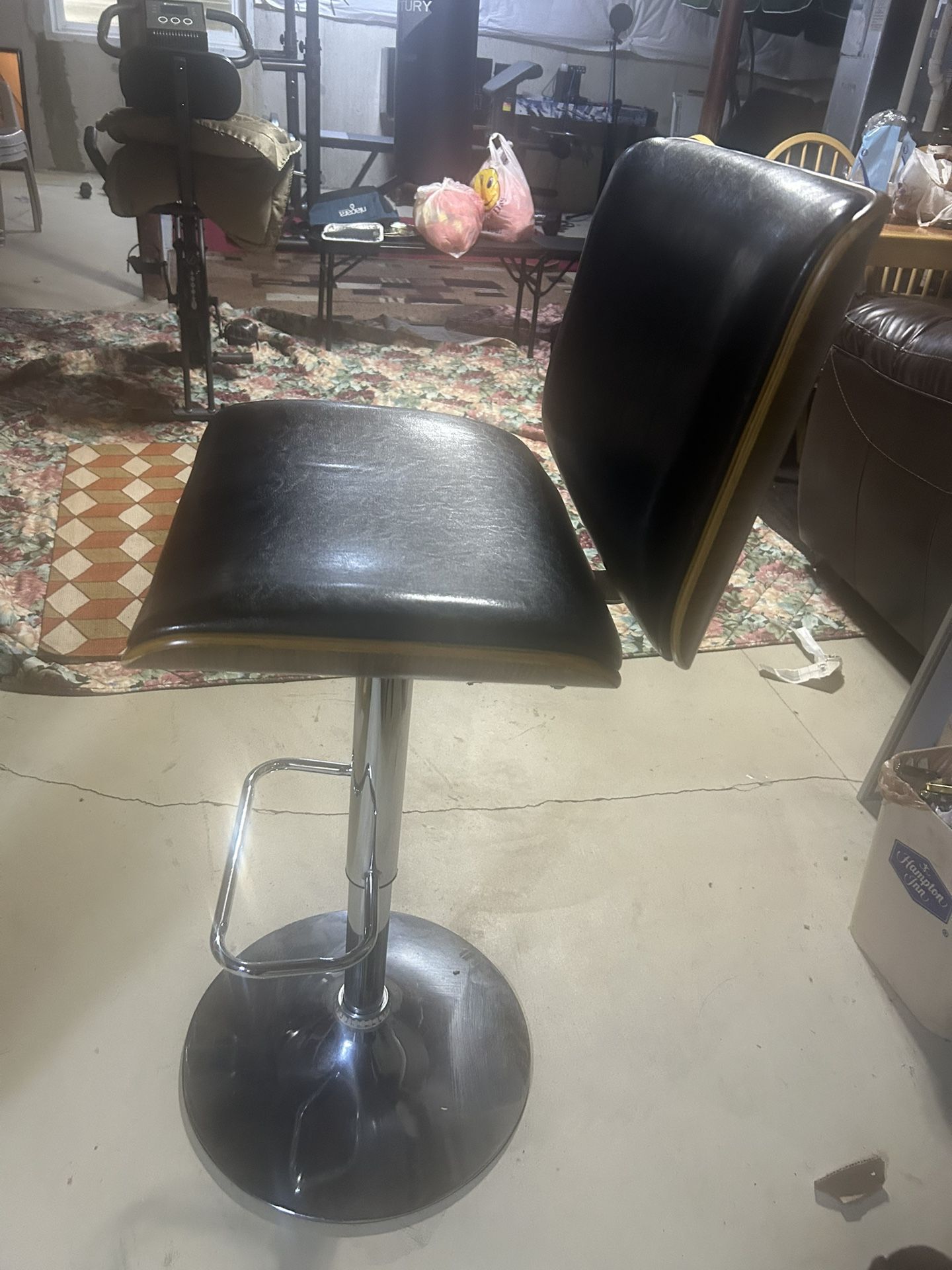 Swivel Bar Stools Set of 4, Counter Height Bar Stool