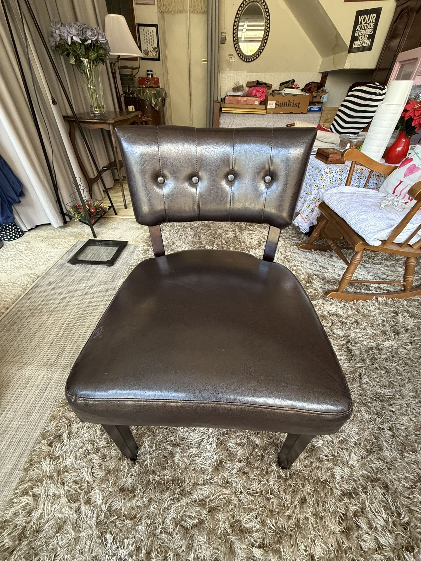 Leather chair