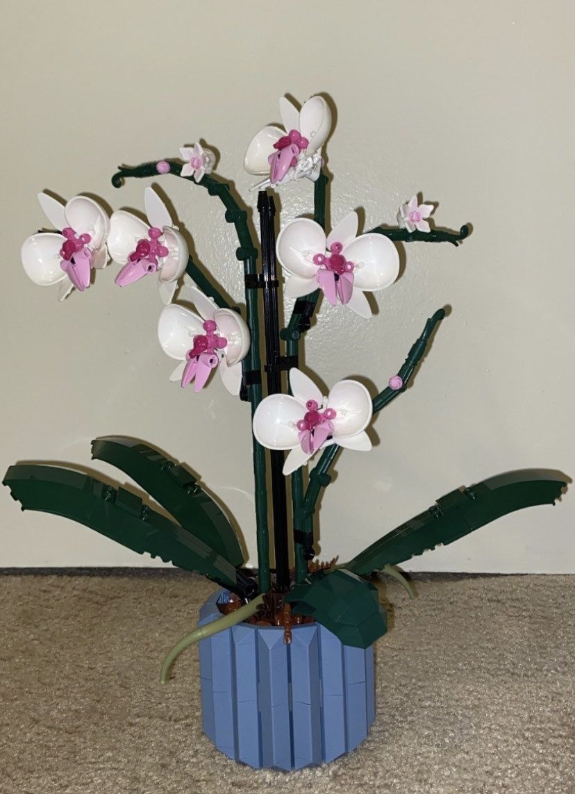 Orchid Lego Set