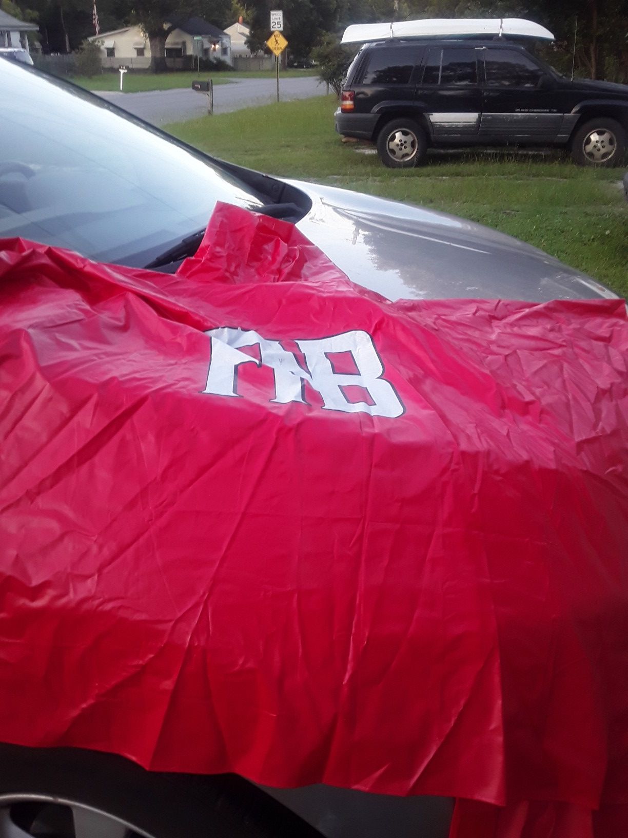 Rain poncho (Warner Robins high school)