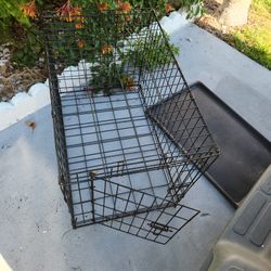 FOLDABLE DOG CAGE 30X19X21