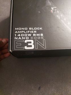 Massive E3N Mono Block 1400W RMS  New!