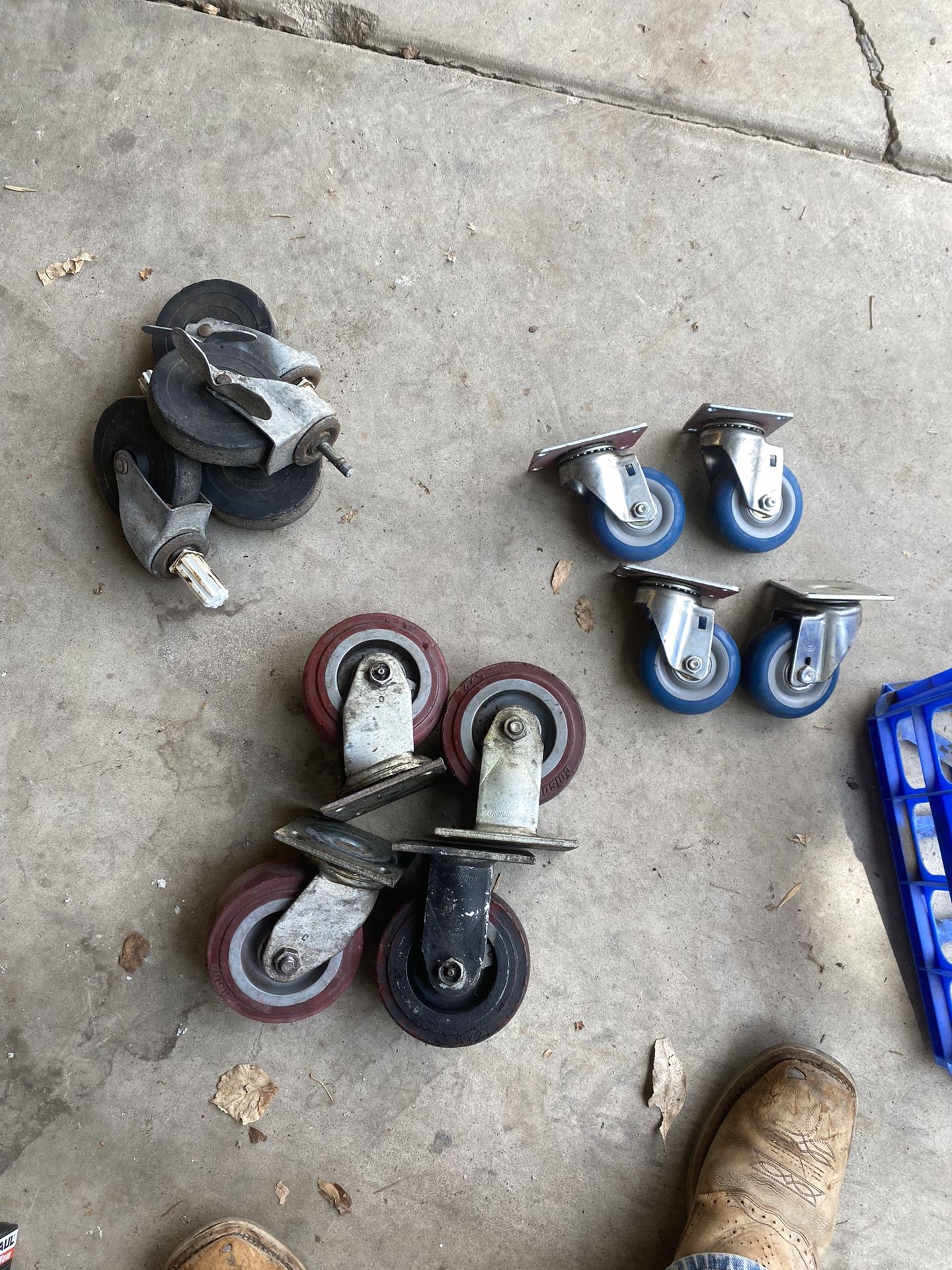 Heavy Duty Wheels For Toolbox Or Engine Hoist Whatever