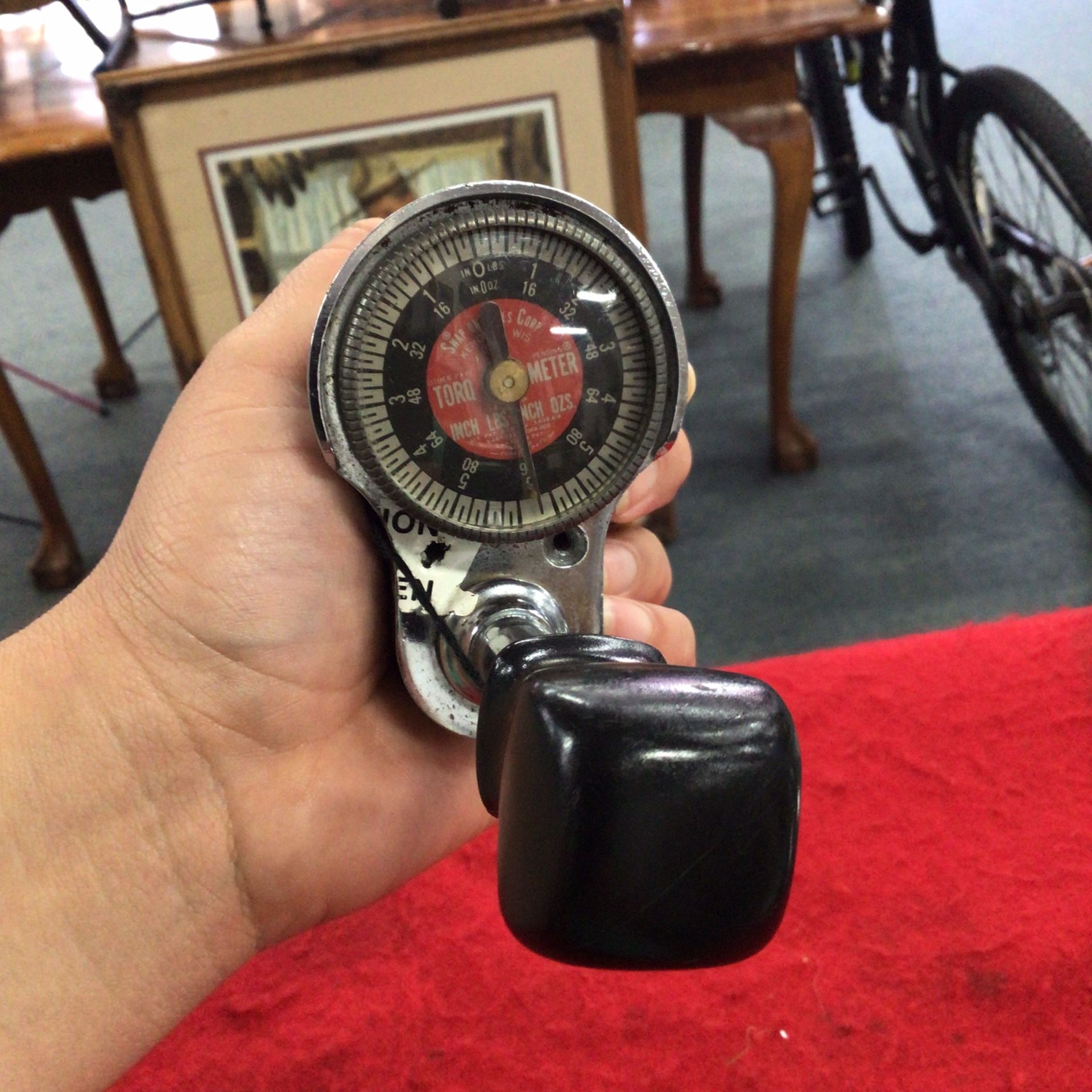 Snap On Torq-Meter 1/4 Inch Drive 💵 💳 💵 Cash and Card Accepted 💵 💳 💵