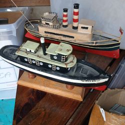 Vintage Wood Ships