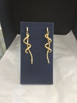Dangle earrings 14k 3.8gram