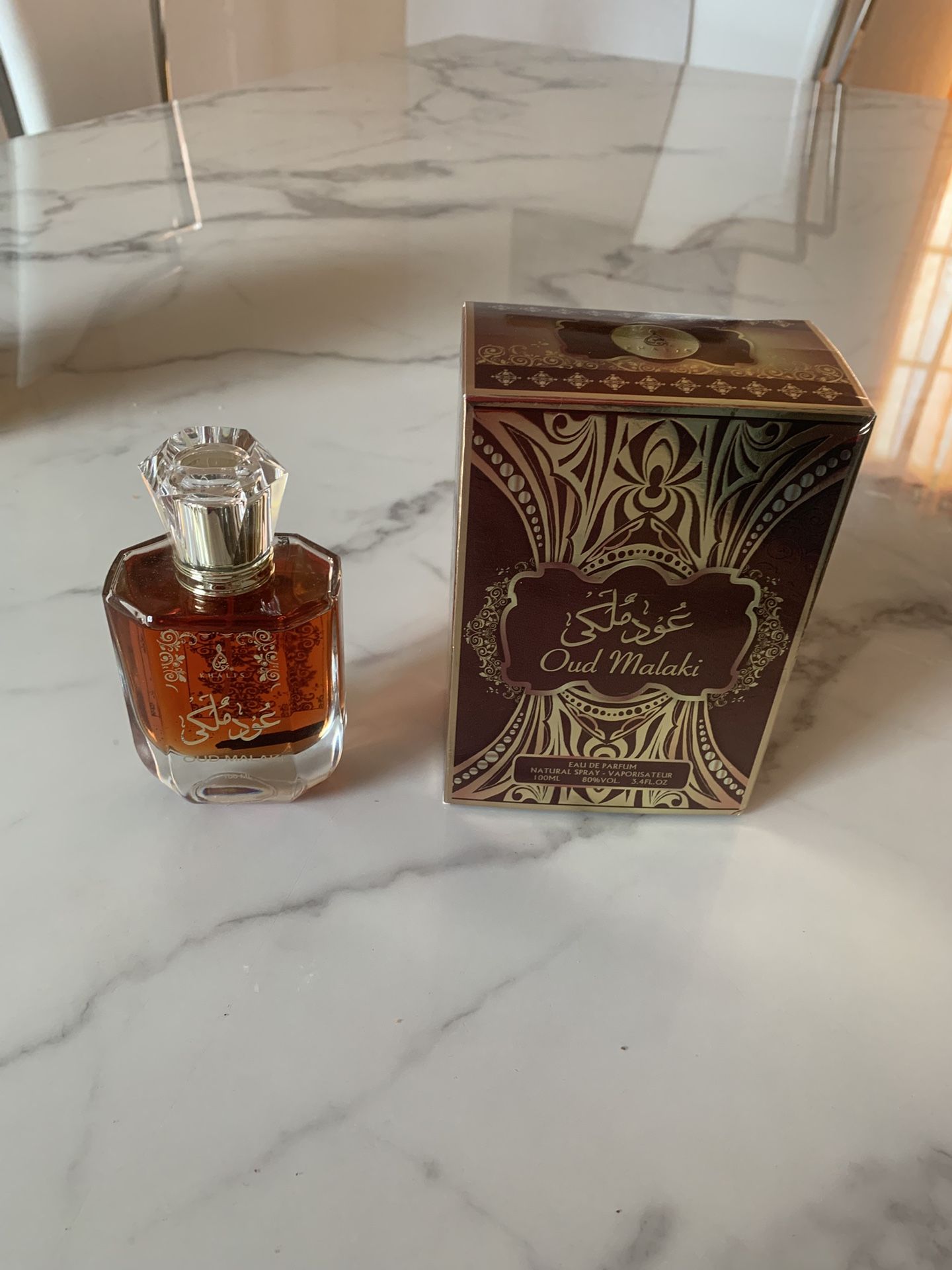 NEW UNISEX OUD MALAKI FRAGRANCE ( KHALIS ) 3.4 OZ