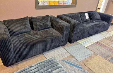 NEW SOFA AND LOVESEAT, INCLUDING FREE DELIVERY PAY UPON DELIVERY