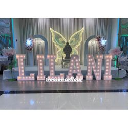 Marquee Letters / Letras Con Luz 