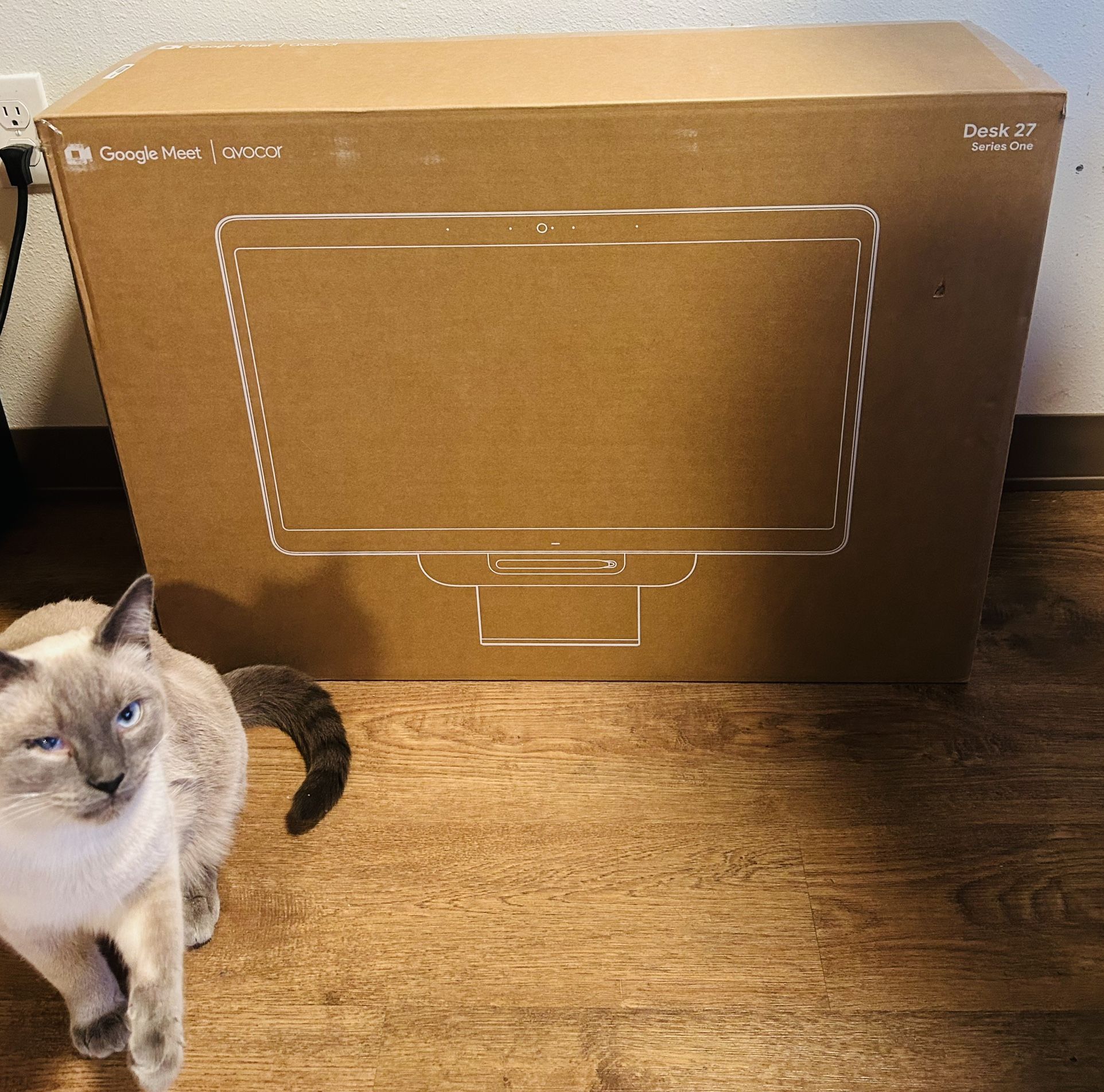 Google Meet - Series One Desk 27 Touchscreen Monitor
