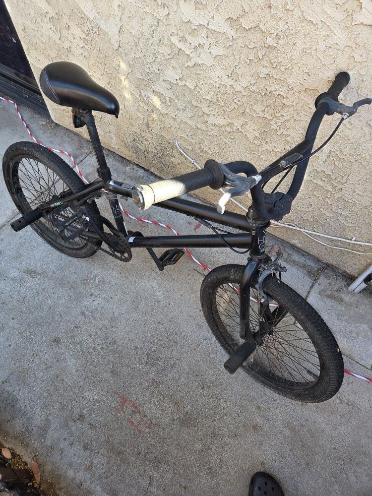 Black BMX Bike
