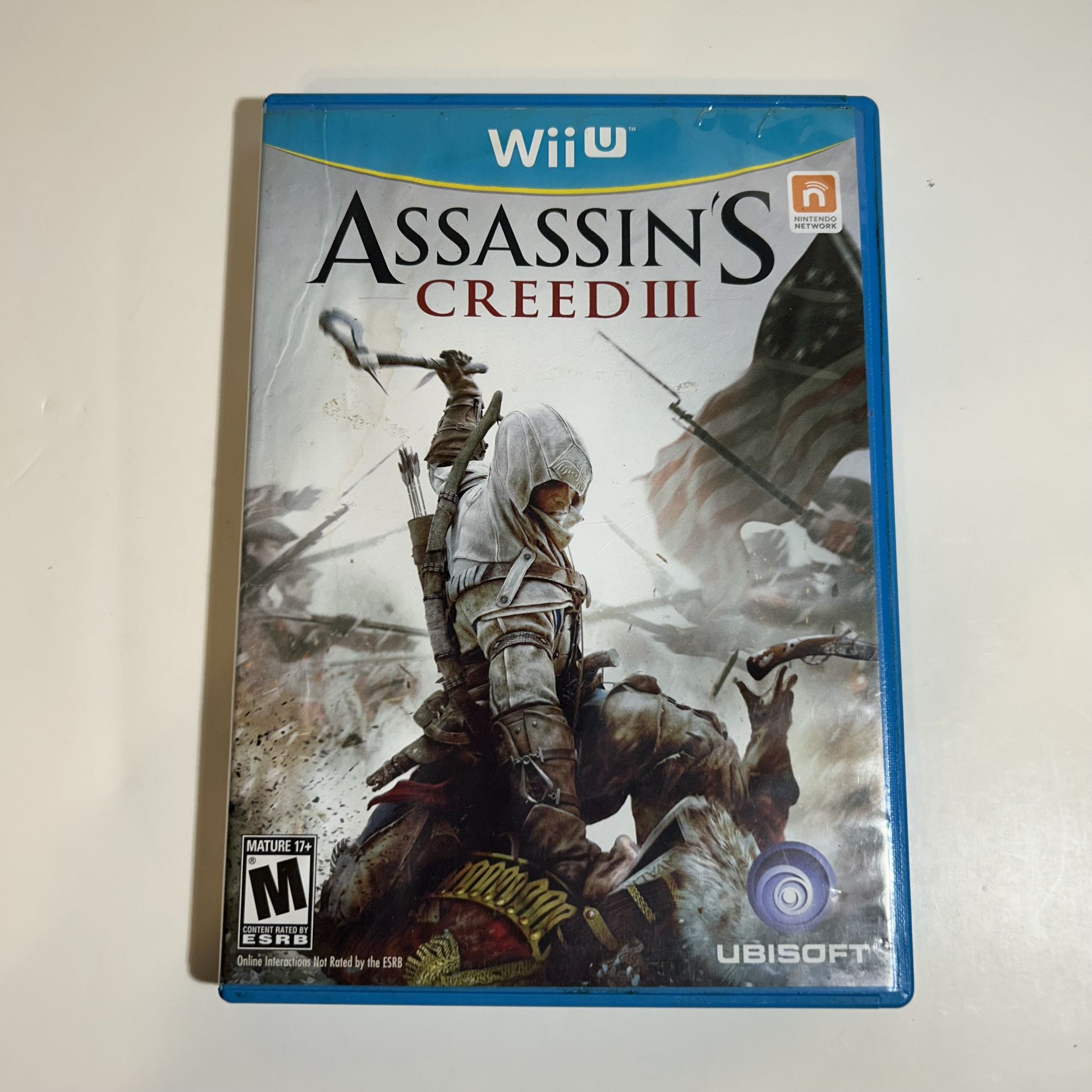 Assassin’s Creed III 3 Nintendo Wii U, TESTED & WORKING! Complete 