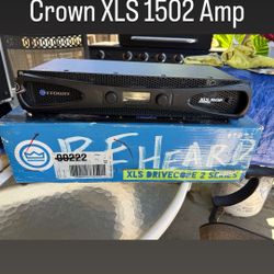 Crown XLS 1502 Amplifier 