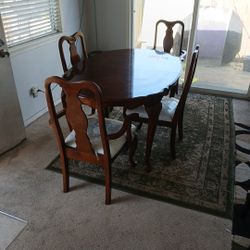 Cheapo Mahogany Dining Set Table Chair