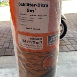 Schluter ditra Uncoupling membrane And Kerdi Band