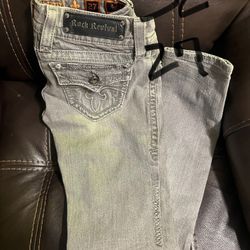 Like New Rock Revival Jeans