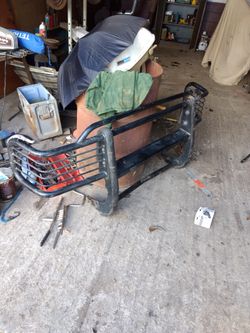 Brush bumper jeep