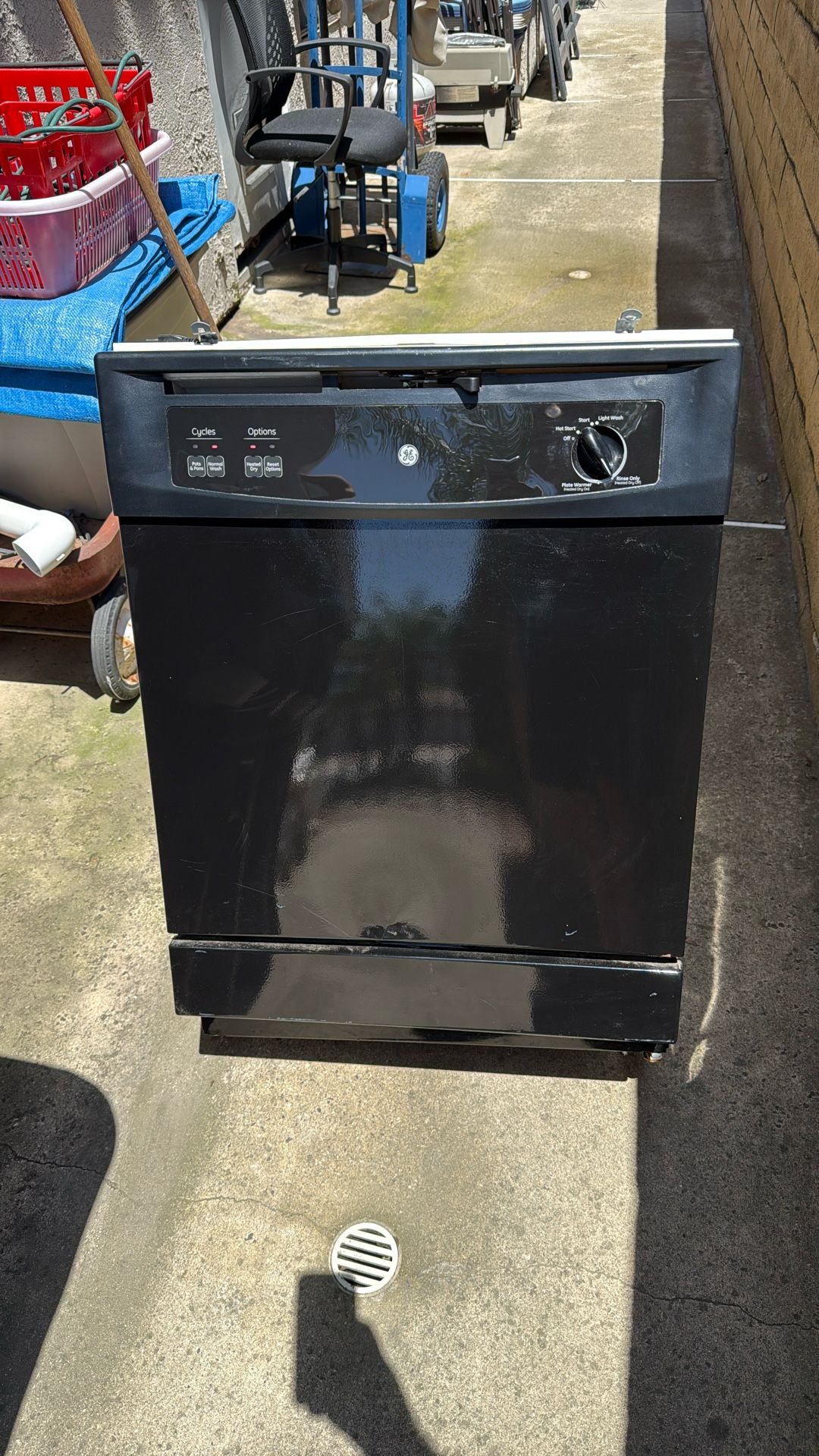 Free GE Dishwasher 24” Black