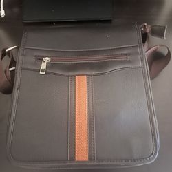 Leather Messenger Bag