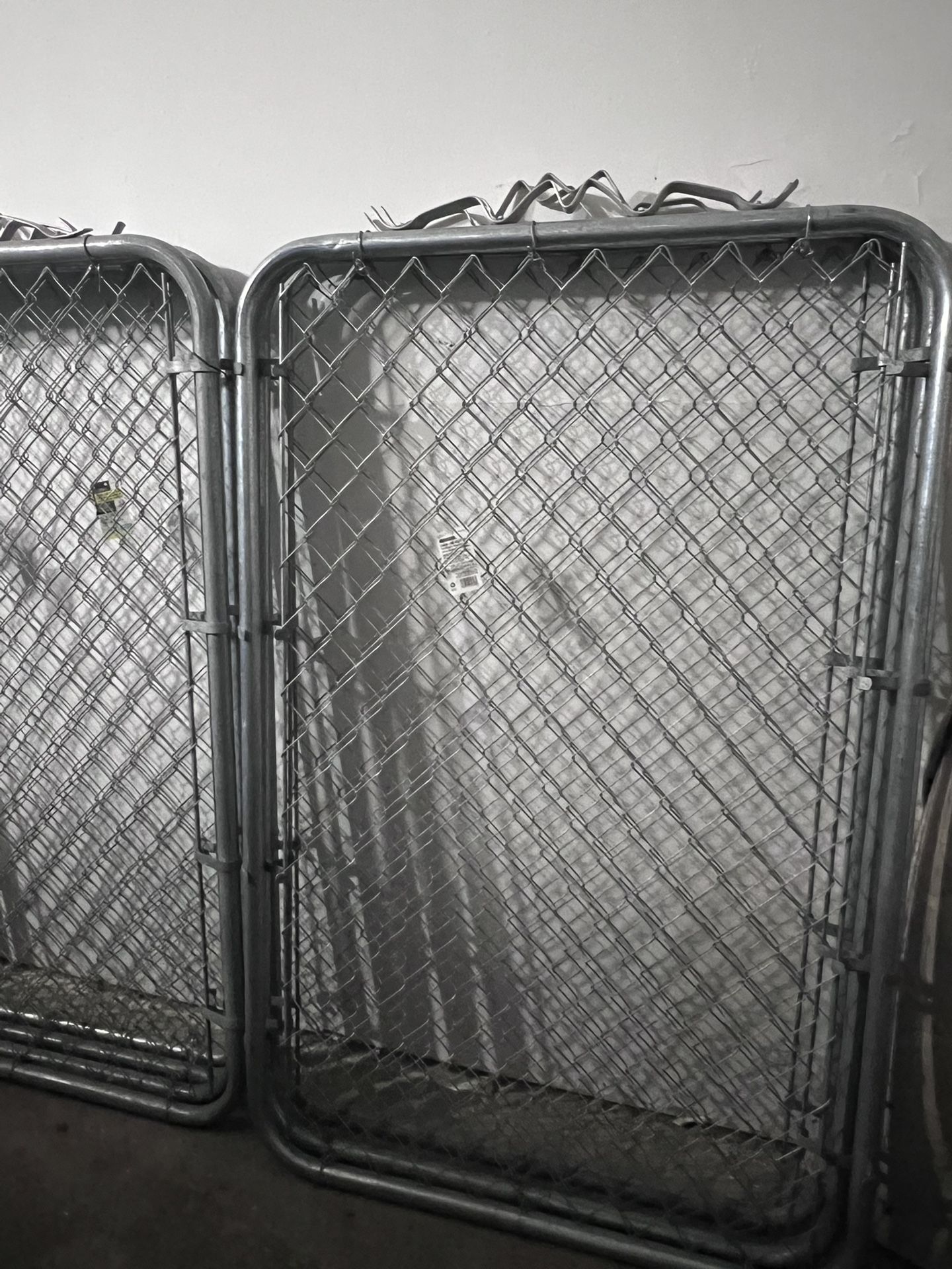 Everbilt 42 in. x 60 in. Galvanized Steel Chain Link Fence Walk Gate (Actual Gate Size: 38 in. x 60)