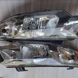 10-13 Kia Forte Headlights Luces Calaveras Micas Faros Focos Faroles Headlamps 