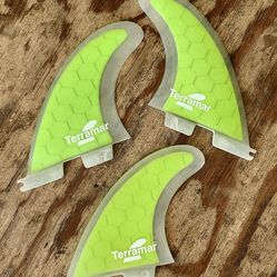 ALL TERRAMAR SURFCO TRI SURFBOARD FINS $69 THIS WEEK ONLY...FACTORY DIRECT