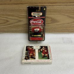 1998 Matchbox Collectibles Coca-Cola Blimp The Enduring Characters & cards