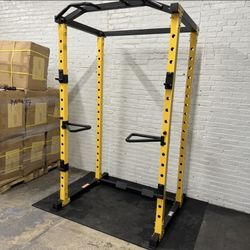 HulkFit Multi-Functional Adjustable Pro Series Power Rack Power Cage Exercise Equipment for Home Gym with Squat Rack Attachments and Accessories - Ben