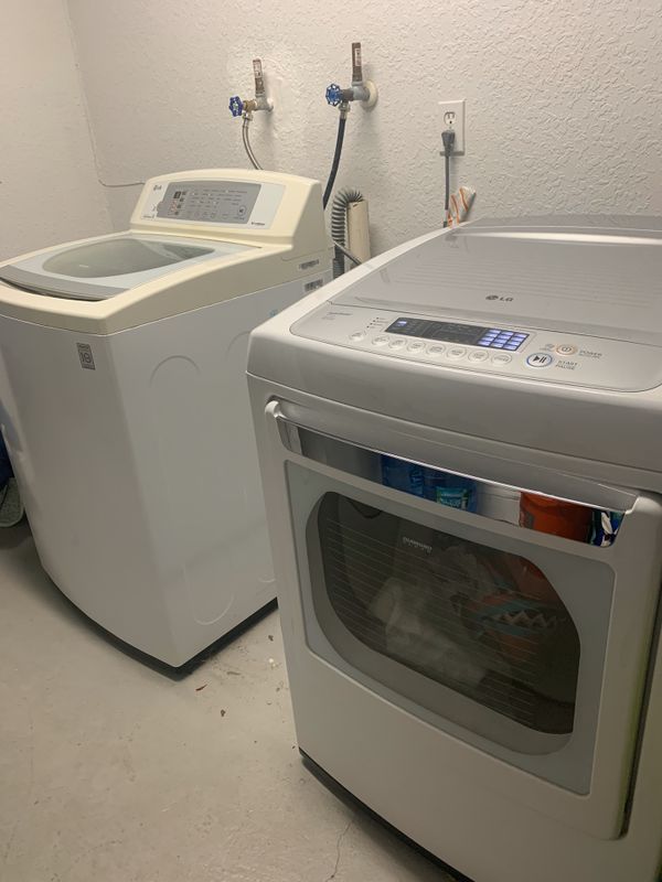LG Diamond Glass Washer and Dryer for Sale in St. Petersburg, FL OfferUp