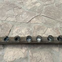 Log Candle Holder 