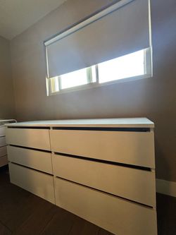 White 6-Drawer Dresser – Delivery Available