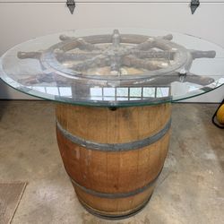 Wine Barrel  Table