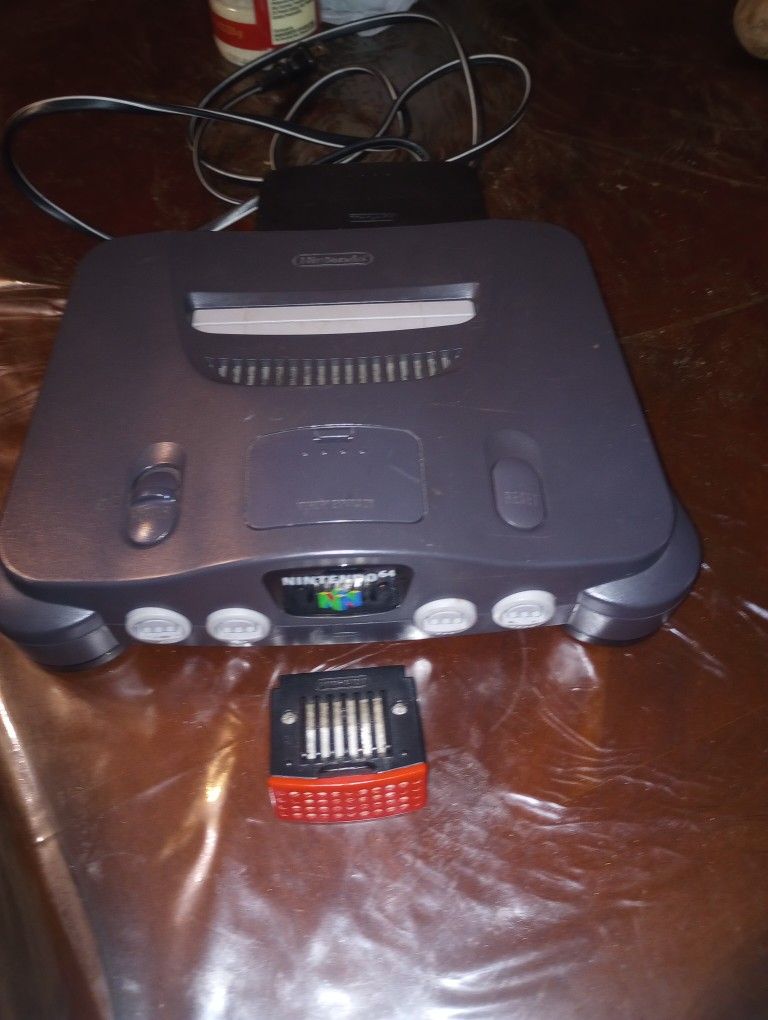 Nintendo 64 And Memory Expansion Pack