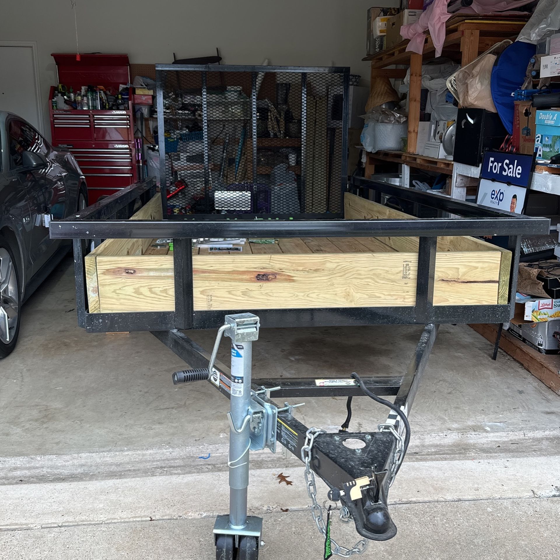 Carry-On Tractor Supply 5.5x10 Trailer With 3 Tr Rack