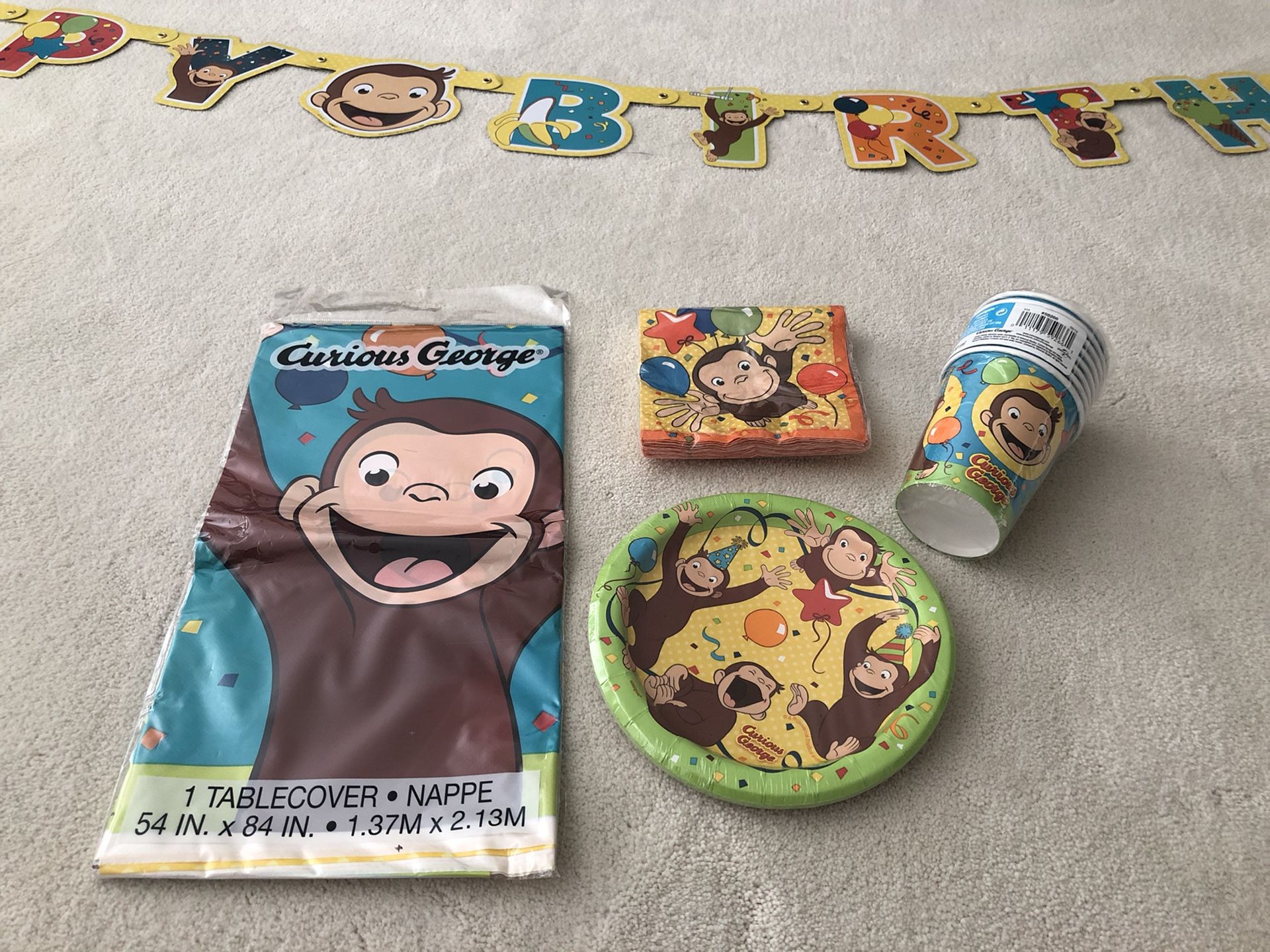 Curious George Birthday Decorations And Supplies 