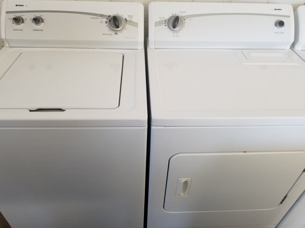Kenmore washer And Dryer
